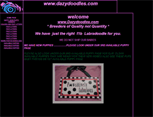 Tablet Screenshot of dazydoodles.com